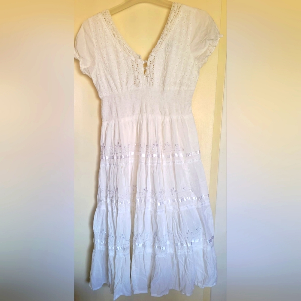White sundress